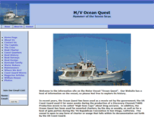 Tablet Screenshot of mvoceanquest.com